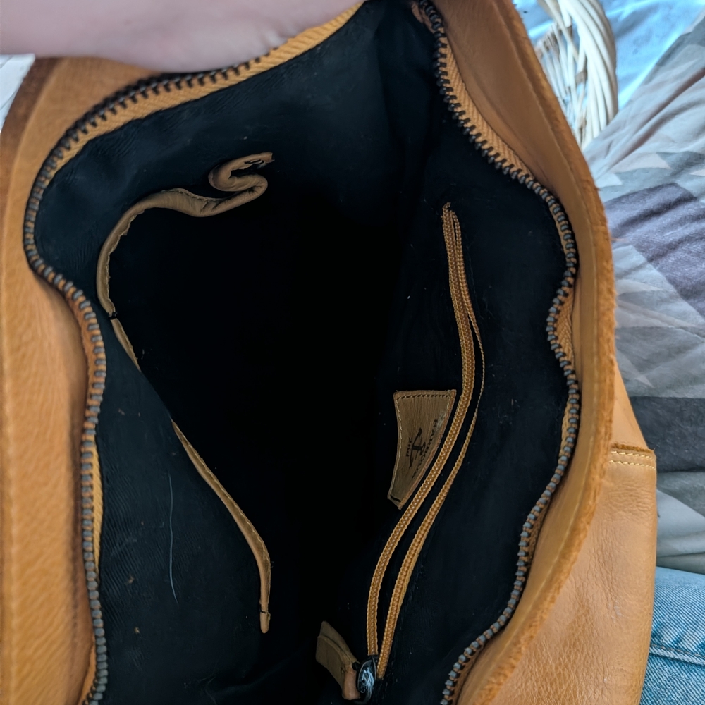 Tan Leather Hobo Bag - Picture 4 of 4